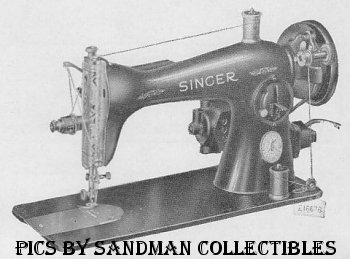 Singer treadle sewing machine model 15 manual