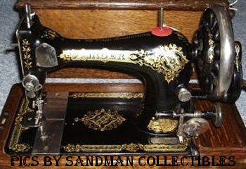 The identification of vintage Singer sewing machines